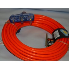 50' 12 gauge extension cord (triple tap)